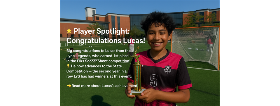LYS does it AGAIN !!Congratulations to Lucas Headed to the State Competition!