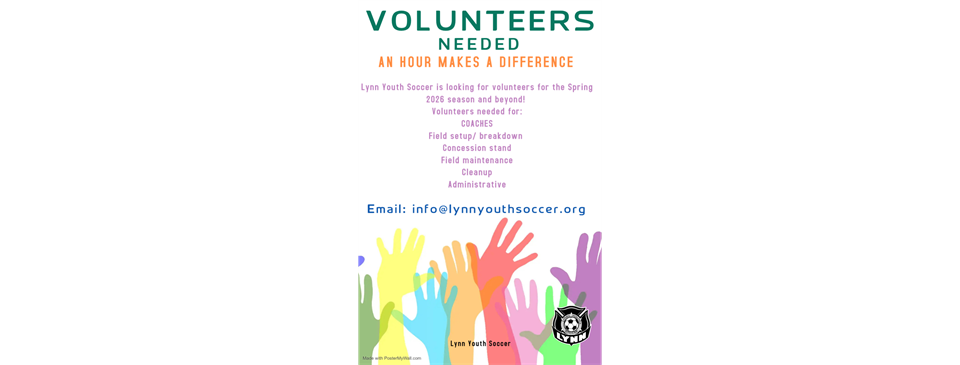 Volunteers NEEDED